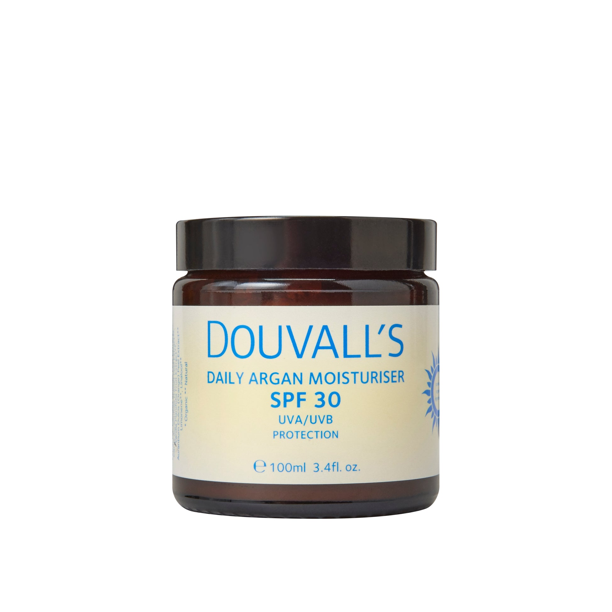 Argan Daily Moisturiser with SPF30 UVA/UVB protection 100ml Jar-3