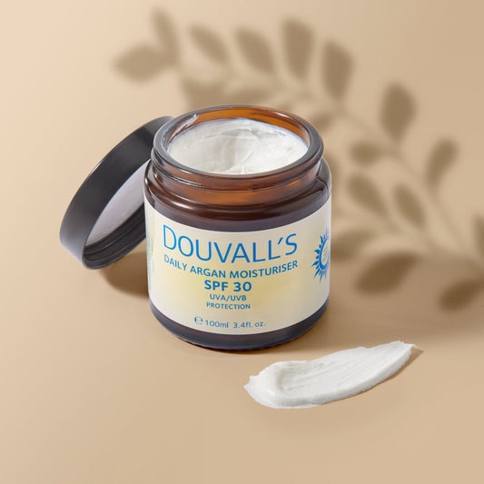 Argan Daily Moisturiser with SPF30 UVA/UVB protection 100ml Jar-0