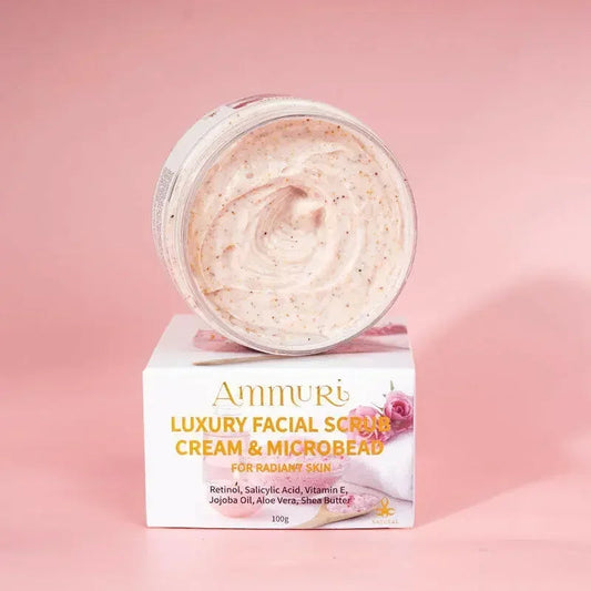 Ammuri Skincare Retinol Facial Scrub - Exfoliating Cream-1